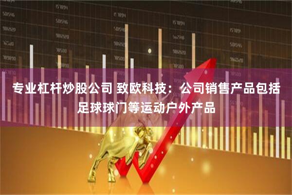 专业杠杆炒股公司 致欧科技：公司销售产品包括足球球门等运动户外产品